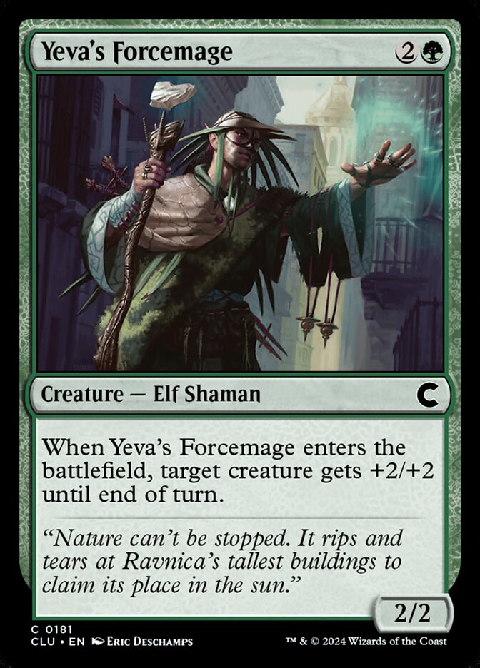 Yeva's Forcemage 181/284 (Ravnica: Clue Edition)  | Good Games Modbury