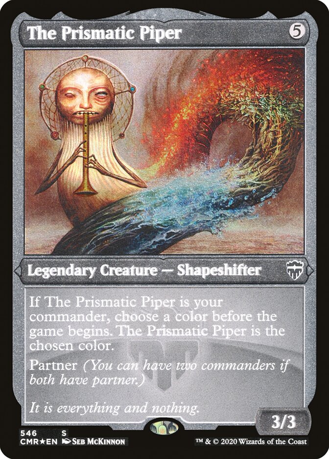 The Prismatic Piper (Etched) [Commander Legends] | Good Games Modbury