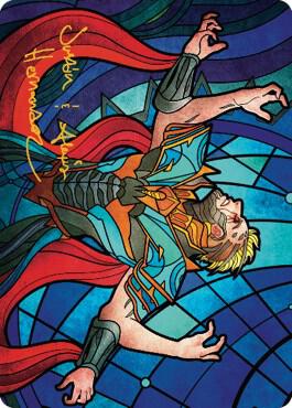 Ertai Resurrected Art Card 70 81 Gold Stamped Signature 70 (Art Series: Dominaria United)  | Good Games Modbury