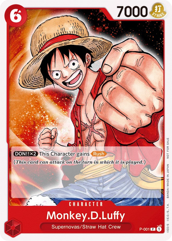 Monkey.D.Luffy (Promotion Pack 2022) [One Piece Promotion Cards] | Good Games Modbury