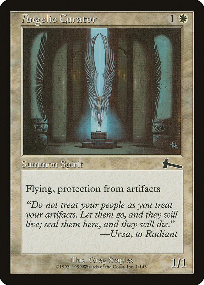 Angelic Curator 1/143 (Urza's Legacy)  - Foil | Good Games Modbury