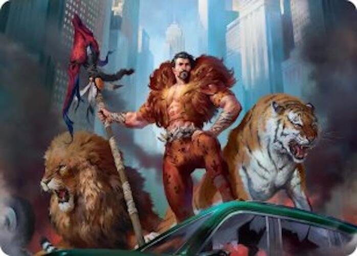 Kraven Proud Predator Art Card 28 (Art Series: Marvel's Spider-Man)  | Good Games Modbury