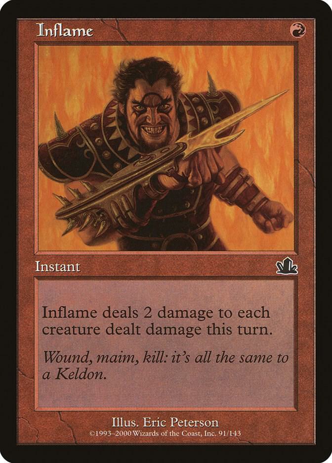 Inflame 91/143 (Prophecy)  - Foil | Good Games Modbury