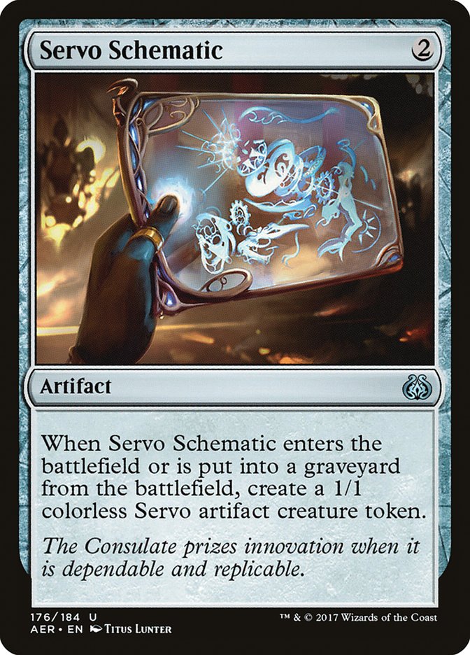 Servo Schematic 176/184 (Aether Revolt)  | Good Games Modbury