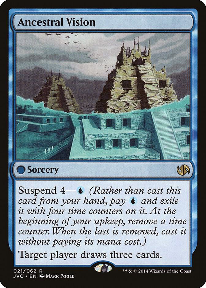 Ancestral Vision 21/62 (Duel Decks: Anthology)  | Good Games Modbury