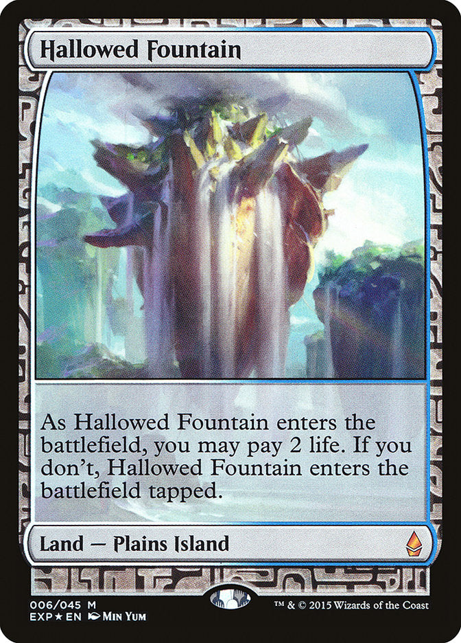 Hallowed Fountain [Zendikar Expeditions] | Good Games Modbury
