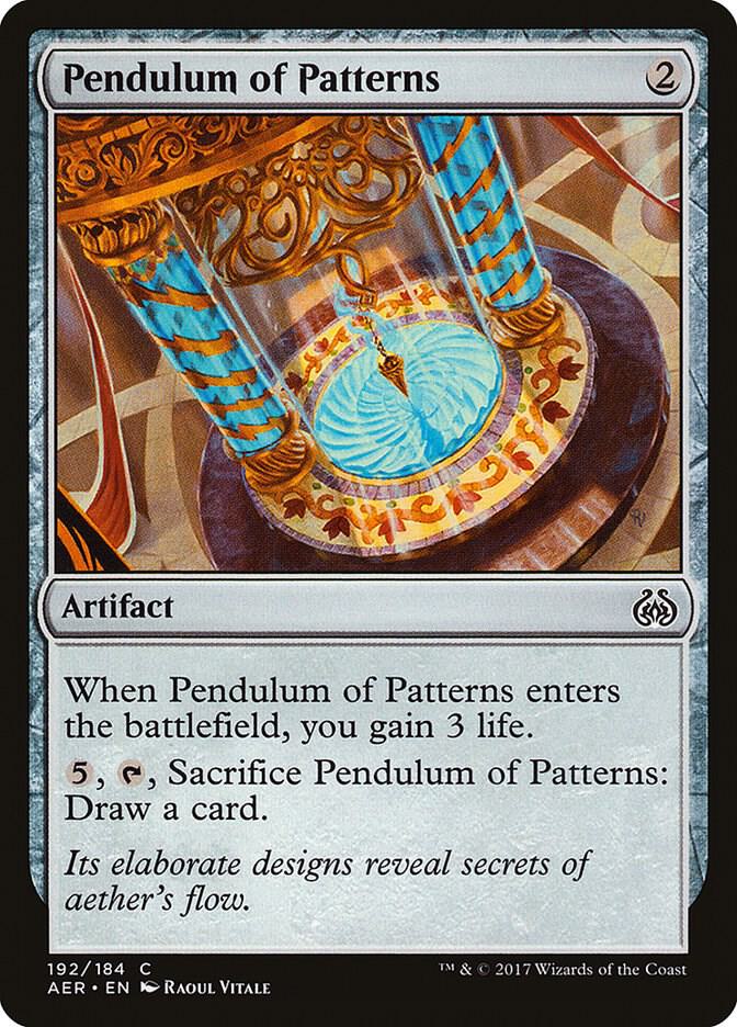 Pendulum of Patterns 192/184 (Aether Revolt)  | Good Games Modbury