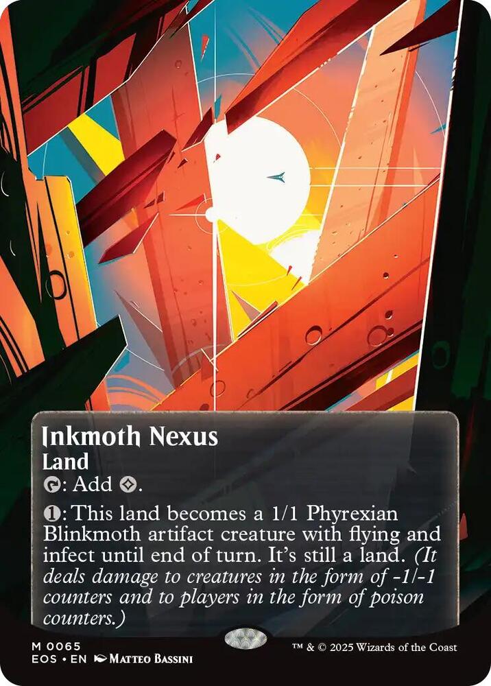 Inkmoth Nexus  65/45 (Edge of Eternities: Stellar Sights)  - Borderless | Good Games Modbury