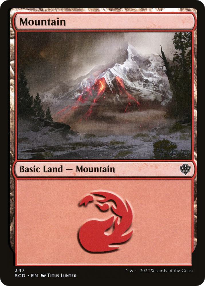 Mountain 347/352 (Starter Commander Decks)  | Good Games Modbury