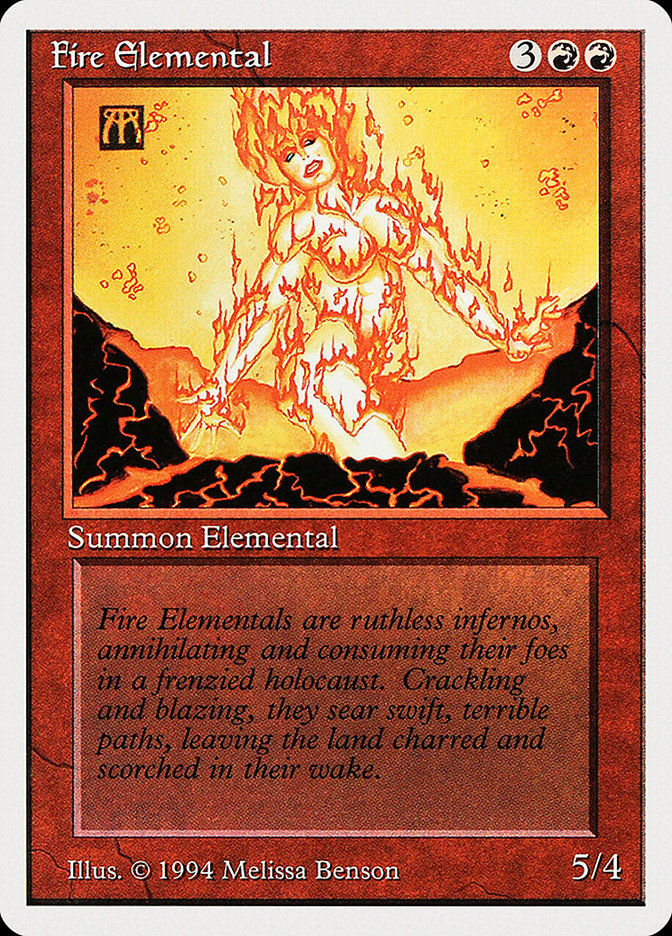 Fire Elemental [Summer Magic / Edgar] | Good Games Modbury