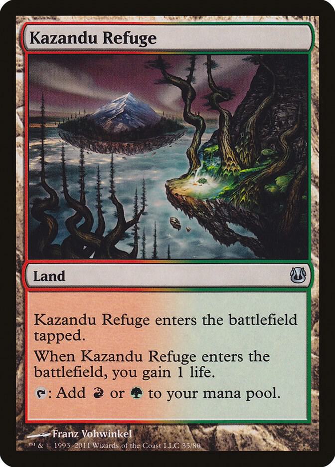 Kazandu Refuge 35/80 (Duel Decks: Ajani vs. Nicol Bolas)  | Good Games Modbury