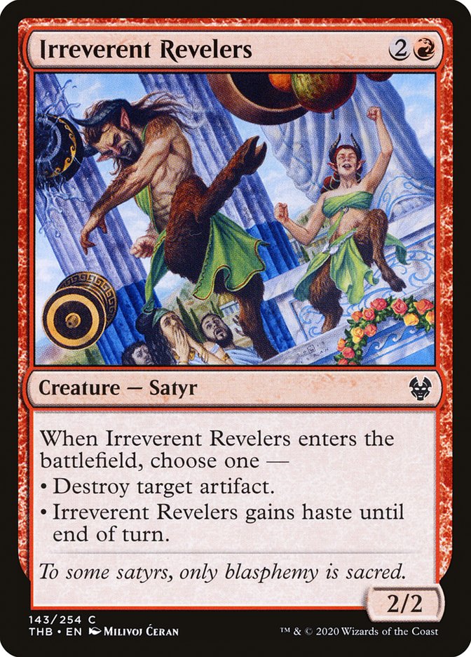 Irreverent Revelers 143/254 (Theros Beyond Death)  | Good Games Modbury