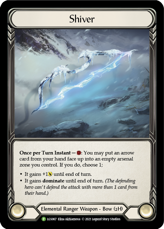 Shiver [LGS067] (Promo)  Cold Foil | Good Games Modbury