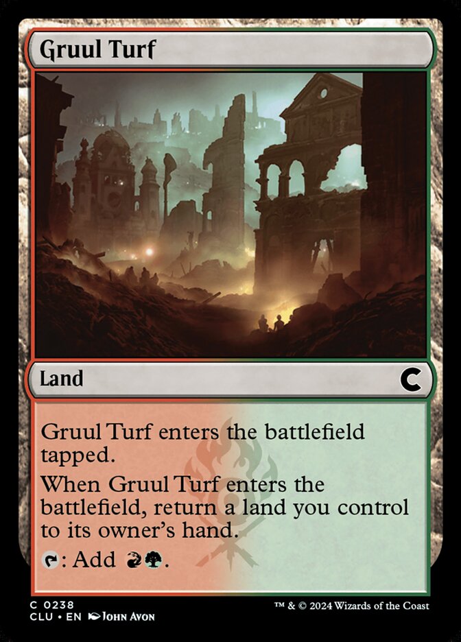 Gruul Turf 238/284 (Ravnica: Clue Edition)  | Good Games Modbury