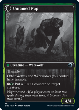 Hound Tamer // Untamed Pup [Innistrad: Double Feature] | Good Games Modbury
