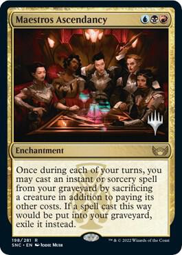 Maestros Ascendancy 198p/161 (Promo Pack: Streets of New Capenna)  | Good Games Modbury