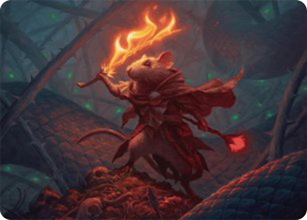Emberheart Challenger Art Card 19 (Art Series: Bloomburrow)  | Good Games Modbury