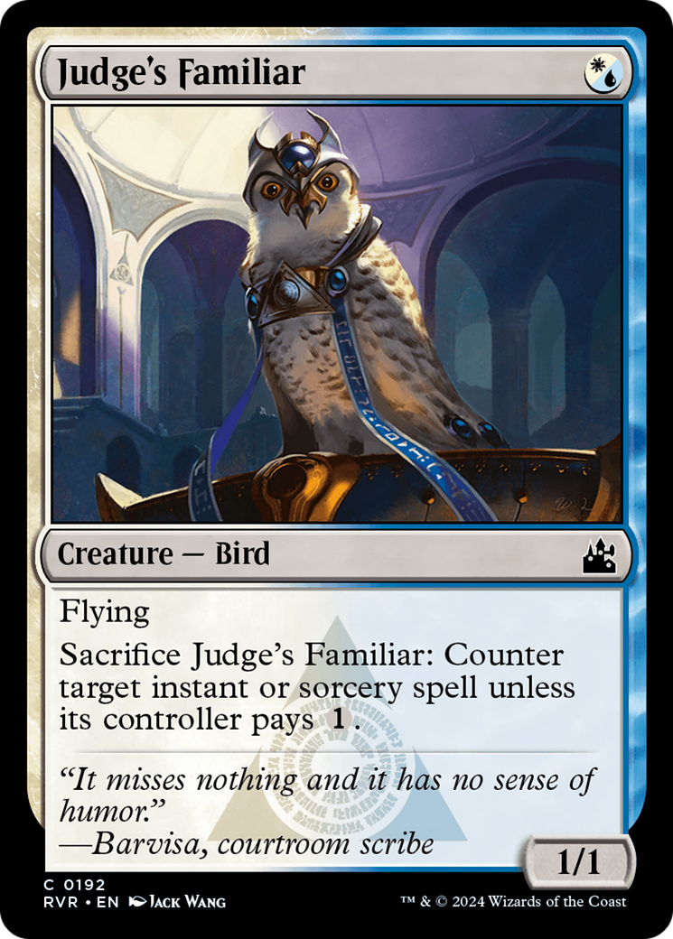 Judge's Familiar [Ravnica Remastered] | Good Games Modbury