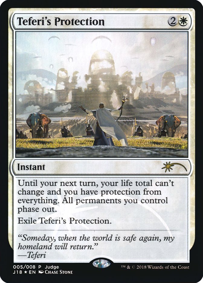 Teferi's Protection [Judge Gift Cards 2018] | Good Games Modbury