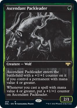 Ascendant Packleader 453/534 (Innistrad: Double Feature)  - Foil | Good Games Modbury