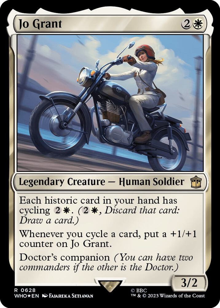 Jo Grant 628/331 (Universes Beyond: Doctor Who)  - Surge Foil | Good Games Modbury