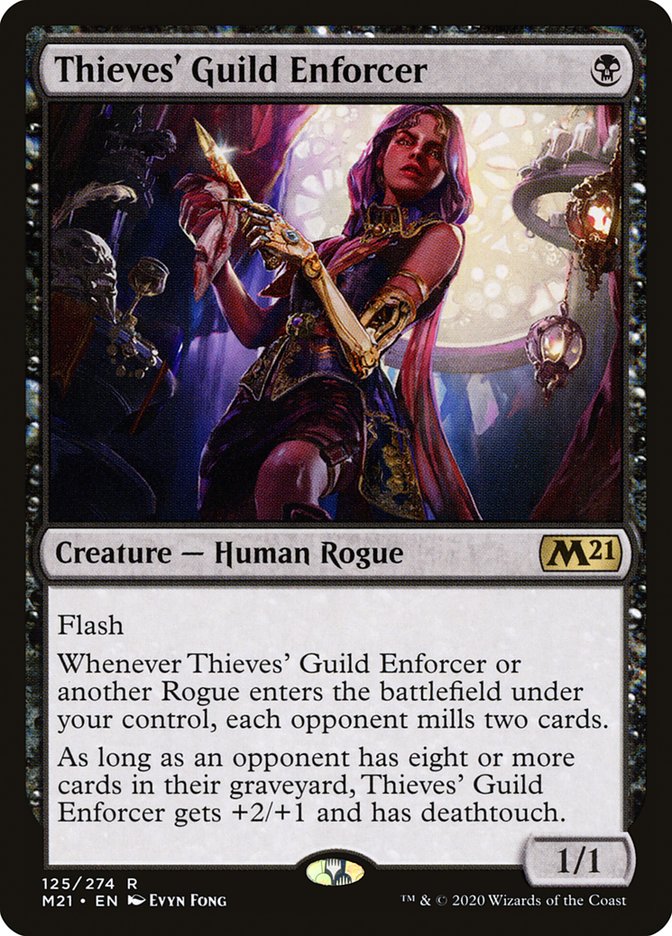 Thieves' Guild Enforcer [Core Set 2021] | Good Games Modbury