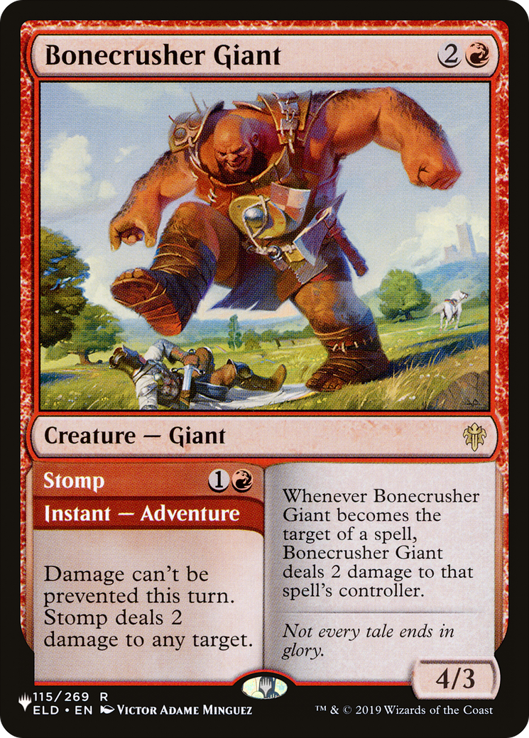 Bonecrusher Giant [The List Reprints] | Good Games Modbury