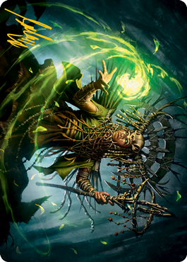 Katilda, Dawnhart Prime Art Card (Gold-Stamped Signature) [Innistrad: Midnight Hunt Art Series] | Good Games Modbury