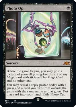 Photo Op Galaxy Foil 369/244 (Unfinity)  - Foil | Good Games Modbury