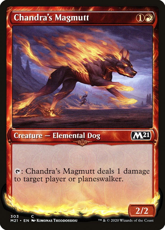 Chandra's Magmutt (Showcase) [Core Set 2021] | Good Games Modbury