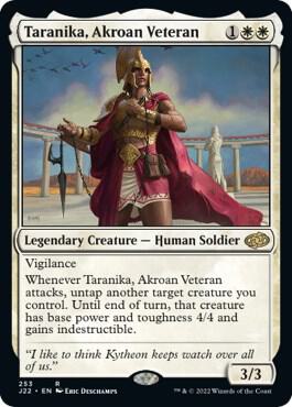 Taranika Akroan Veteran 253 (Jumpstart 2022)  | Good Games Modbury