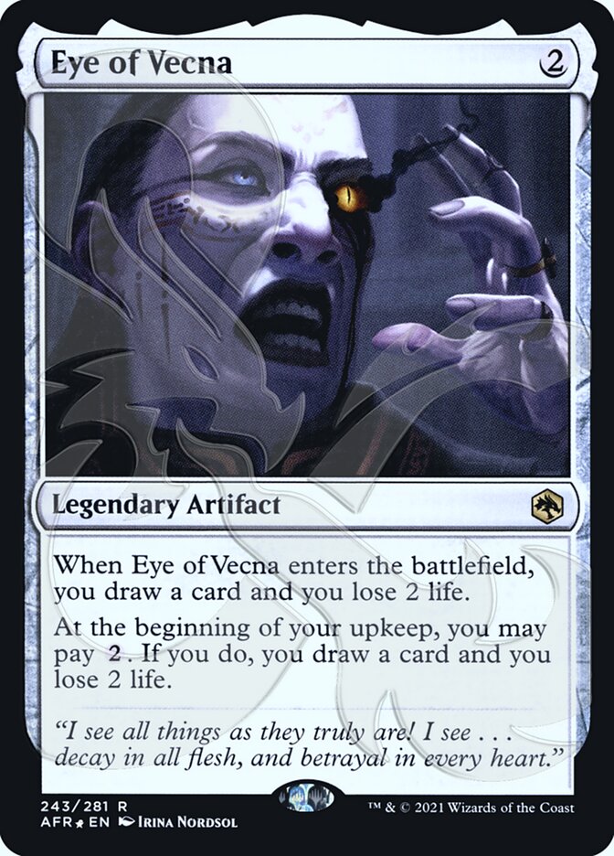 Eye of Vecna (Ampersand Promo) [Dungeons & Dragons: Adventures in the Forgotten Realms Promos] | Good Games Modbury