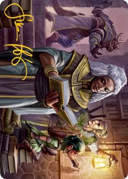 You Find the Villains Lair Art Card Gold Stamped Signature 40 (Art Series: Adventures in the Forgotten Realms)  | Good Games Modbury