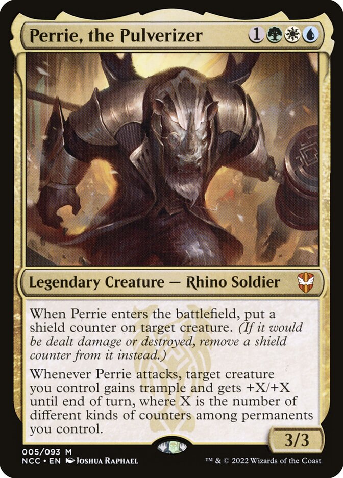 Perrie, the Pulverizer 5/93 (Commander: Streets of New Capenna)  | Good Games Modbury