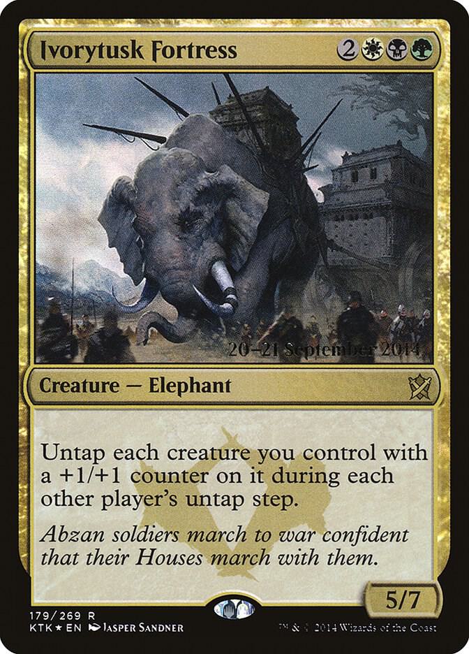 Ivorytusk Fortress 179s/56 (Prerelease Cards)  - Foil | Good Games Modbury