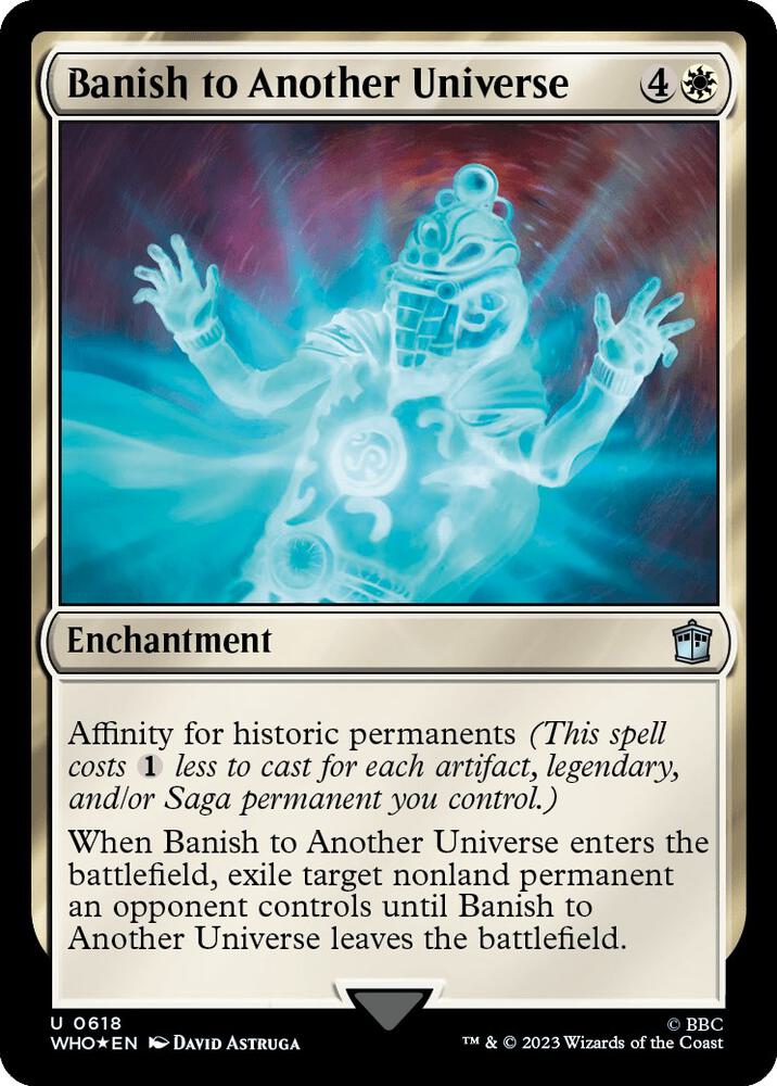 Banish to Another Universe 618/331 (Universes Beyond: Doctor Who)  - Surge Foil | Good Games Modbury