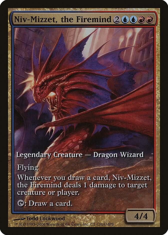 Niv Mizzet the Firemind 2 (Champs Promos)  - Foil | Good Games Modbury