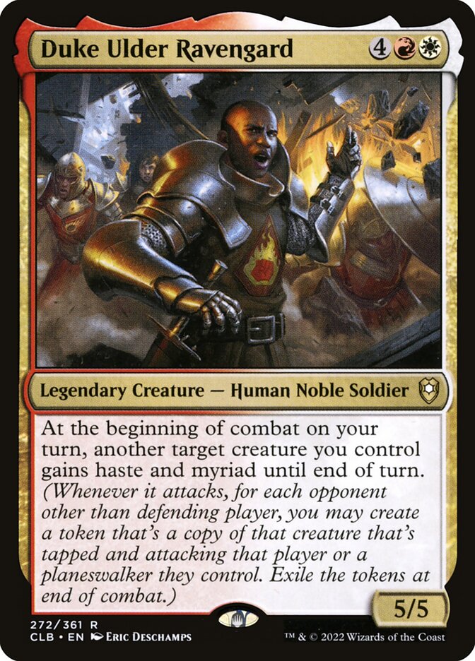 Duke Ulder Ravengard 272/361 (Commander Legends: Battle for Baldur's Gate)  | Good Games Modbury