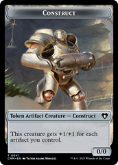 Thopter // Construct (41) Double-Sided Token [Commander Masters Tokens] | Good Games Modbury