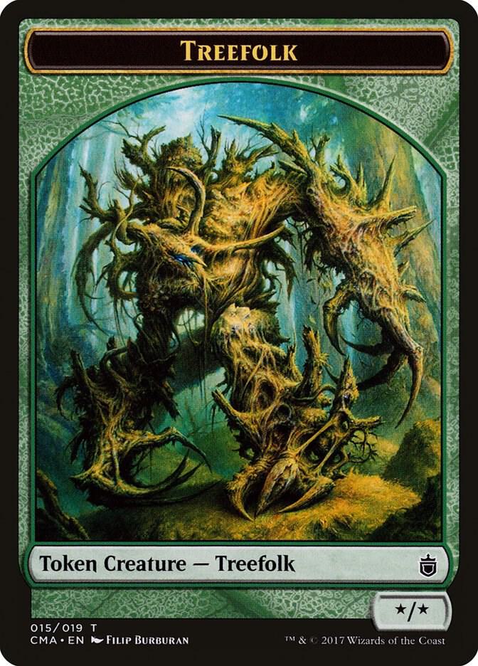 Treefolk 15/19 (Commander Anthology)  | Good Games Modbury