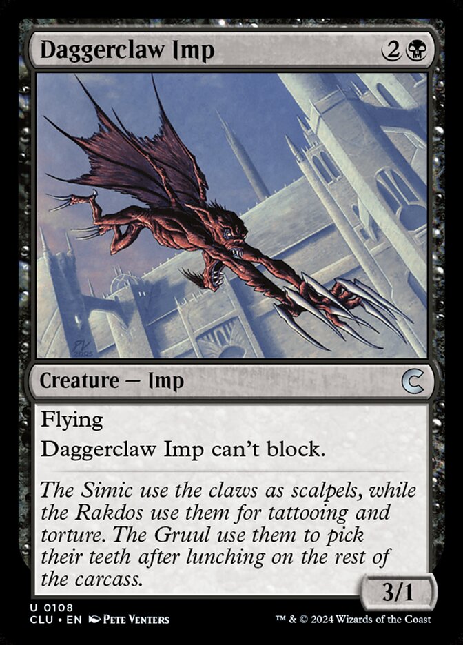 Daggerclaw Imp 108/284 (Ravnica: Clue Edition)  | Good Games Modbury