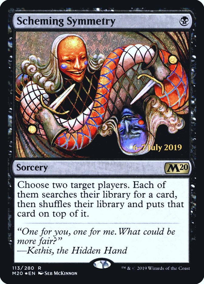 Scheming Symmetry [Core Set 2020 Prerelease Promos] | Good Games Modbury