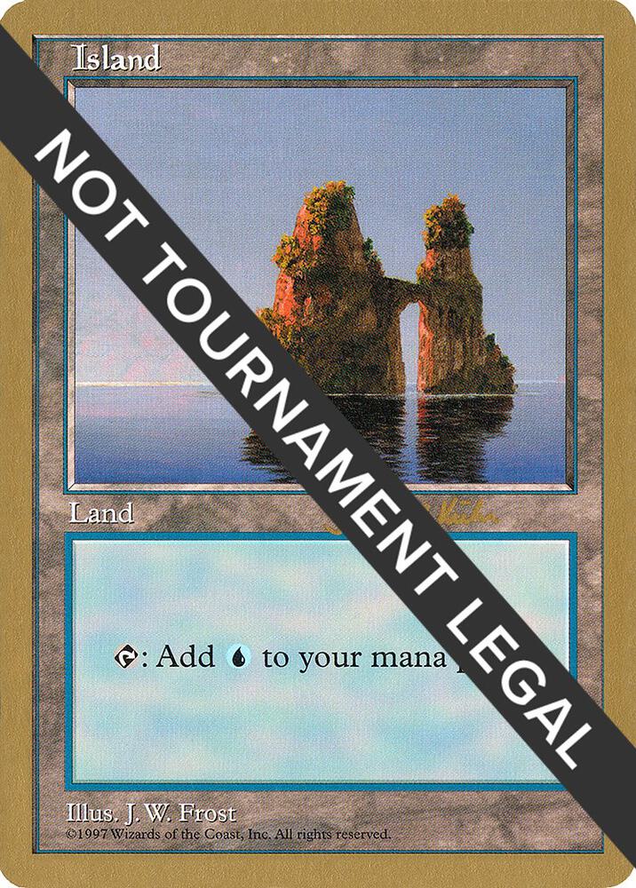 Island 427 1997 Janosch Kuhn 5ED jk436/131 (World Championship Decks)  | Good Games Modbury