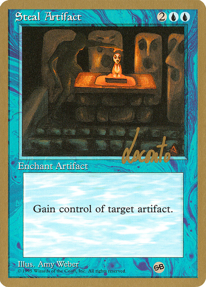 Steal Artifact (Michael Loconto) (SB) [Pro Tour Collector Set] | Good Games Modbury
