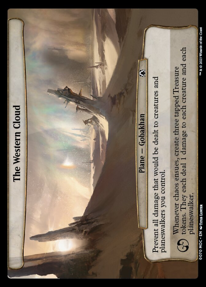The Western Cloud 70/79 (Planechase: March of the Machine)  | Good Games Modbury