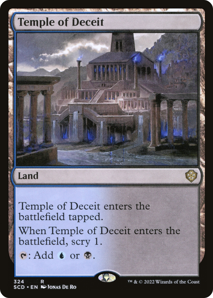 Temple of Deceit [Starter Commander Decks] | Good Games Modbury