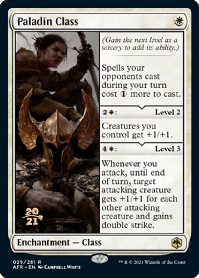 Paladin Class 29s/241 (Prerelease Cards)  - Foil | Good Games Modbury
