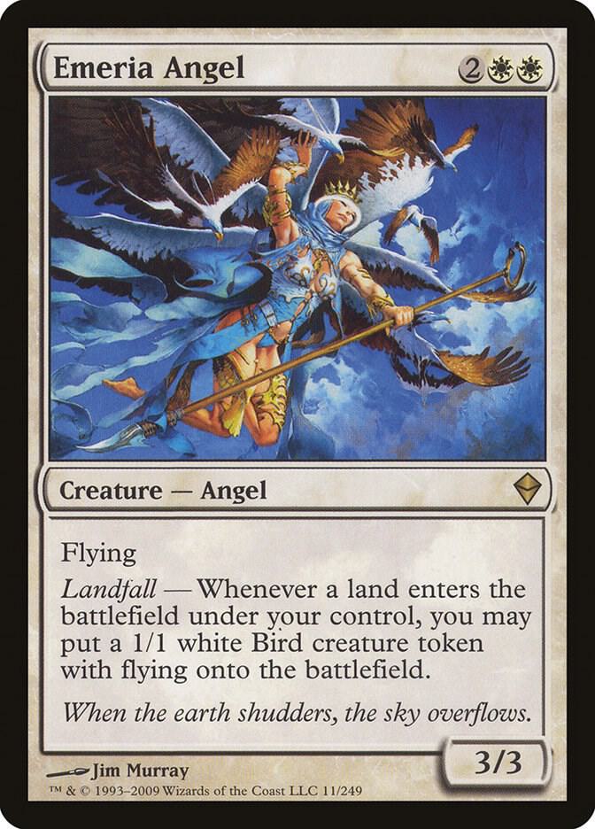 Emeria Angel 11/249 (Zendikar)  - Foil | Good Games Modbury