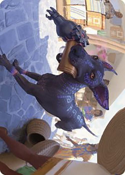 Mischievous Pup Art Card 3 (Art Series: The Lost Caverns of Ixalan)  | Good Games Modbury