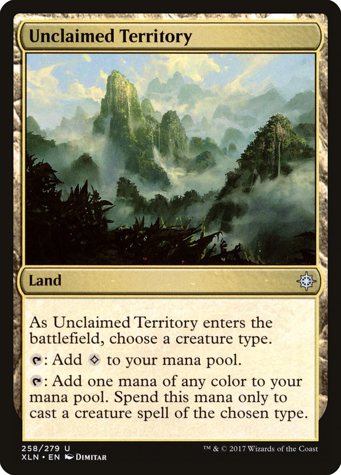 Unclaimed Territory [Ixalan] | Good Games Modbury